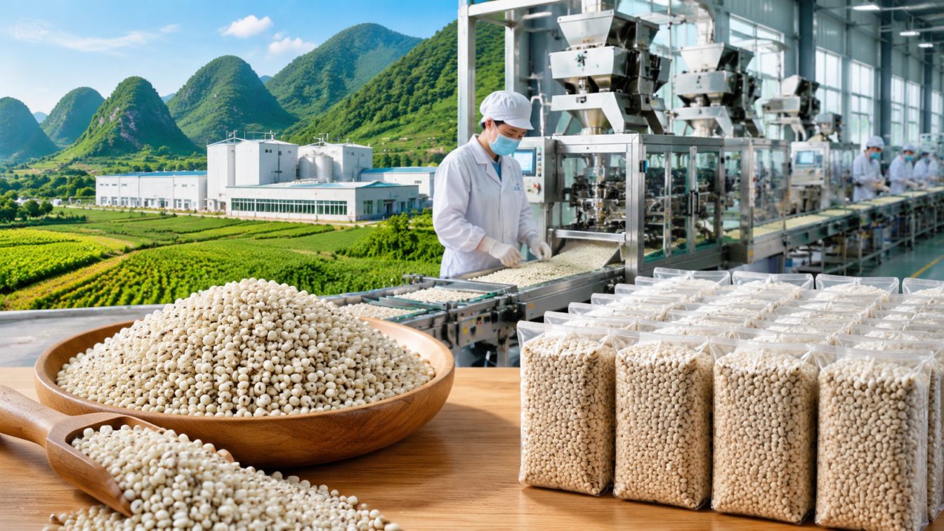 马关县为薏仁米采购提供产地直供